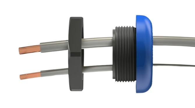 Daugiamembraninė kabelių įvadų plokštė KEL-DPZ-HD 70345