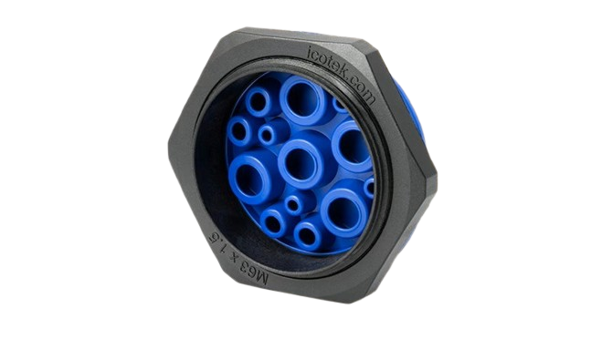 Daugiamembraninė kabelių įvadų plokštė KEL-DPZ-HD 70345